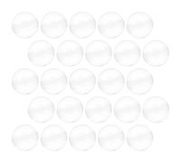 Veemoon Capsule Trasparenti Rotonde da 45mm per Distributori Automatici e Macchinette di Gomme da Masticare, Contenitori Vuoti Riutilizzabili in Plastica, Set da 50 Pezzi per Feste