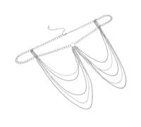 Veemoon Catena Esagerata Per Il Corpo Cintura Con Strass Per La Vita Gioielli Per Il Corpo Per Le Donne Catene Per La Vita Per Le Donne Gioielli Per La Vita Per Le Donne Cintura Con