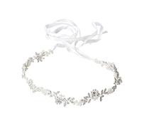 Veemoon Cerchietto Da Sposa Con Foglie Retro e Perle Artificiali - Accessorio Elegante Per Matrimonio - Di Fiori e Coroncina Per Un Look Da Sposa Raffinato
