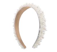 Veemoon Cerchietto da Sposa Perle Finte Cerchietto per Capelli Accessori per Capelli da Sposa per Matrimoni Serate Eventi Accessori per Fotografia