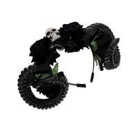 Veemoon Cerchietto Halloween Scary Skeleton Per Feste Accessorio Costume Da Masquerade Decorazione Spaventosa Per Halloween Per Amici e Famiglia