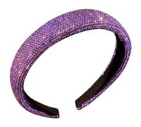 Veemoon Cerchietto Viola Alla Moda Per Ragazza - Accessorio Elegante Per Uso Quotidiano - Perfetto Per Ogni Occasione