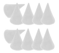 Veemoon Chiodi da Forno in Ossido di Alluminio Bianco 10 Pezzi Supporti Resistenti e Delicati la Realizzazione di Opere Ceramiche e Smalti in Fornace