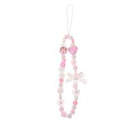 Veemoon Ciondolo Per Telefono Perline Catena Per Telefono Stile Bohémien Decorazione Romantica e Chiavi