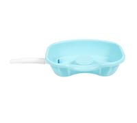 Veemoon Ciotola per Shampoo Portatile da Comodino Set Bordo Ergonomico Curvo per Lavaggio Chioma a Letto, Vaschetta per Lavare Chioma Disabili Anziani Donne Incinte Ragazzo Ragazza