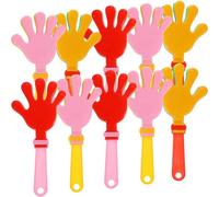 Veemoon Clap Hands Rumorosi per Feste 20 Unitá, Giocattoli Plastica per Bambini e Adulti, Accessori per Eventi Sportivi, Compleanni e Carnevale, Oggetti Leggeri e Facili da Usare