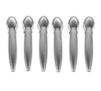 Veemoon Clip Sigillanti in Acciaio Inossidabile per Sacchetti Alimentari Morbide Mollette Salva Freschezza Snack Pane e Snack Resistenti e Antiruggine per Cucina