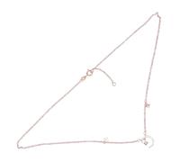 Veemoon Collana con Pendente Rosa per Ragazze per Clavicola Fashion Decorazione Neck Pendant