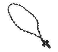 Veemoon Collana Di Gioielli Cattolici Fatti A Mano Con Preghiera Ciondolo Fatto A Mano Ciondolo Cattolico Ciondolo Con Croce Intrecciata Ciondolo Con Crocifisso Intrecciato Ciondolo