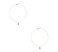 Veemoon Collana Occhio Diabolico Turco in Oro Con Catena - Monili Protettivi Per Donne e Uomini - Design Elegante e Fortuna Perfetto Per Ogni Occasione