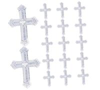 Veemoon Confetti Glitter in Plastica Resistente per Battesimi e Comunioni Decorazioni Tavolo Versatili per Feste Religiose Matrimonio e Compleanni Facile da e Distribuire