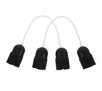 Veemoon Connettore a Scatto per Pesca Subacquea 2 Pezzi con Attacco Filettato, Adattatore Fascia in Lattice V-shape con Corda Dyneema, Accessori Immersioni per Attrezzatura da Caccia