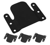 Veemoon Connettore per Divano Componibile in Ferro Nero, Morsetto di Collegamento Viti, Staffa di Fissaggio per Mobili, Set da 2 Pezzi, Accessori per Giunzione Stabile e Durevole, Adatto