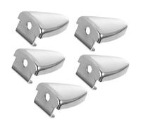 Veemoon Connettori Per Alette Tamburo in Lega 5 Pezzi Ganci Per Orecchio Per Batteria Accessori Duraturi Per Rullante e Grancassa Uso Professionale