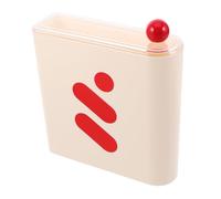 Veemoon Contenitore per Maschere Facciali Organizer per Trucchi Scatola con Coperchio per Vanità Porta Cosmetici in Plastica per Ripiano da Bagno o Tavolo da Toeletta