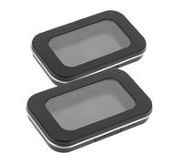 Veemoon Contenitori Magnetici Per Trucco Da Viaggio 2 Pezzi Palette Magnetiche Vuote Compatte Specchio Per Ombretti e Fard Uso Quotidiano e Viaggi