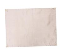 Veemoon Coperta Antincendio Ignifugo 80X60 CM Resistente Alte Temperature per Cucina Campeggio e Griglia Tappetino Protettivo Termico Beige in Fibra di Vetro