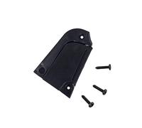 Veemoon Copertura Nero Design a 3 Fori Protezione Resistente in Metallo per Truss Rod per Basso Elettrico e Chitarra Elettrica per Strumenti Musicali