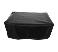 Veemoon Copertura per Giradischi Nera Custodia per Grammofono in Oxford Resistente all Acqua Copertura Antipolvere per Altoparlanti in Vinile Adatta per Protezione Durante Trasporto