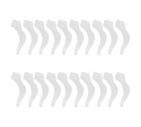 Veemoon Copertura Set Occhiali Nero per Antiscivolo Silicone e Accessori Flessibile e Confortevole da Vista da Sole per Uso Quotidiano e Attività All'aperto