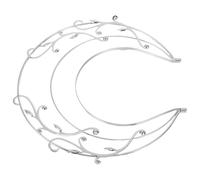 Veemoon Copricapo Corona da Dea Vintage Fasce per Capelli Tre Strati in Stile Greco Accessori per Capelli da Sposa per Eventi in Costume Cinese e Feste di Halloween