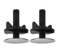 Veemoon Copriforo in Metallo per Lavello Cucina 2 Pezzi, Coperchio Filettato per Foro Rubinetto 1,2-4 Cm, Tappo Copri Foro Lavabo Decorativo per Bagno e Cucina, Facile Installazione