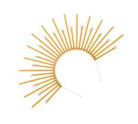 Veemoon Corona Per Capelli Fascia Di Aureola Fascia Per Capelli Tema Di Maria Per Feste Da Dea Per Costume Cosplay