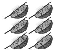 Veemoon Cuffia per Parrucca in Rete Elastica 13x4 Pollici 6 Pezzi, Rete per Chioma da Donna Traspirante e Leggera, Calotta a Cupola per Parrucche Vestibilità Sicura per Sport e Uso