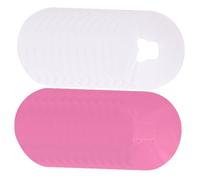 Veemoon Cuscinetti Monouso Per Massaggio Facciale Foro Centrale 200 Pezzi Copertura Per Lettino Da Massaggio Non Tessuto Leggera e Igienica Per Centri Estetici e Spa