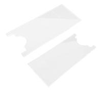 Veemoon Cuscinetti Protettivi Autoadesivi per Pareti e Mobili 2 Pezzi Guarnizione Isolante Antincendio per Prese Elettriche Paracolpi Trasparenti per Angoli di Tavoli e Gambe di Sedie