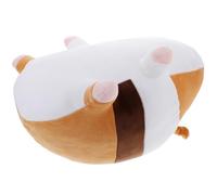 Veemoon Cuscino Peluche Porcellino D'india 40 Cm, Bambola Giocattolo Animale Soffice per Decorazione Divano e Camera da Letto, Giocattolo Peluche Criceto e Regali Festa