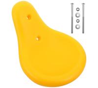 Veemoon Cuscino Seduta per Esterno in Plastica Giallo per Attrezzature da Parco Giochi e Giochi a Dondolo, Superficie Facile da Pulire e Metodo di Installazione Rapido