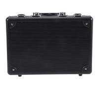 Veemoon Custodia in Lega di Alluminio per Fiches da Poker Angoli Arrotondati, Maniglia Portatile e Chiusura a Fibbia, Contenitore Resistente per Trasporto e Protezione Carte e Chip