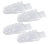 Veemoon Custodia per Forbici da Potatura da Giardino 4 Pezzi Clip da Cintura Trasparente Porta Attrezzi per Cesoie, Borsa Portatile per Uso Outdoor e Giardinaggio Quotidiano