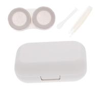 Veemoon Custodia Per Lenti a Contatto e Porta Lenti Da Trucco Piccolo e Compatta Con Specchio Organizer Portatile Per Viaggi e Uso Esterno Da Donna