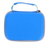 Veemoon Custodia Rigida Portatile in Eva Blu per Fotocamera Digitale e Mini Stampante, Borsa Antiurto da Viaggio Scomparti Organizzativi per Accessori