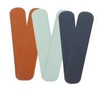 Veemoon Data [ Custodia Protettiva Portapenne Singolo in Pelle Pu Set 6 Pezzi Colori Assortiti Astuccio Per Penna Stilografica Elegante e Resistente Per Ufficio e Uso Quotidiano