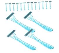 Veemoon Data [ Rasoio Per Corpo Monouso 20 Pezzi Depilatore Resistente Per Uomo e Donna Confezione Viaggio Per Hotel e Uso Personale