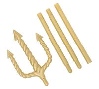 Veemoon Decorazione di Halloween Forcone da Diavolo in Plastica Robusta e Stabile, Accessorio Cosplay per Feste a Tema e Spettacoli Teatrali, Forchetta Demone Portatile Facile