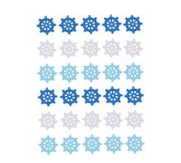 Veemoon Decorazioni Nautiche in Legno 180 Pezzi Set Fai da Te Timoni e Vele per Ornamenti Accessori Decorativi per Casa e Copricapi Kit Creativo per Hobby e Regali