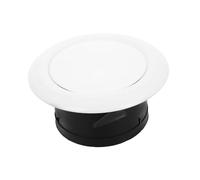 Veemoon Diffusore Regolabile in Abs per Ventilazione Soffitto Valvola d per Ventilatore Scarico Adatto per Cucina e Garage Aerazione Completo