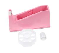 Veemoon Dispenser Nastro Adesivo e Portatile Scrivania Taglierina Integrata per Ufficio e Casa Design Elegante Rosa e Leggero per Taglio Rapido Forbici