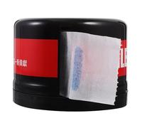 Veemoon Dispenser per Pezzi di Carta da Collo Custodia in Plastica Nera, Contenitore per Strisce da Barbiere, Pratico Set per Parrucchieri e Saloni di Bellezza