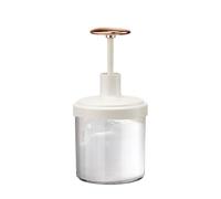 Veemoon Dispenser Schiumogeno Portatile per Detergente Viso in Pp e Abs, Facile da Usare, per Bagno e Viaggi All'aperto, Tazza per Mousse Detergente Delicata