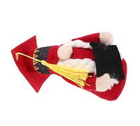 Veemoon Doctor Del Cappello Del Dottore Figlia Laureata Congratulazioni Di Laurea Giocattolo Ripieno Peluche Di Laurea Giocattolo Della Ragazza Giocattolo Ripieni Di Laurea Tessuto Rosso