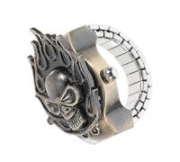 Veemoon Elastico orologio ad anello elettronico orologi vintage da uomo gli uomini guardano orologi da uomo orologio gioielli retrò orologio minimalista orologi minimalisti Lega di zinco