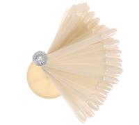 Veemoon Espositore per Bastoncini per Unghie 120 Pezzi, Palette a Ventaglio Trasparente per Smalto Gel Art, Supporto Pratico e Portatile per Esercitarsi e Mostrare Colori Unghie