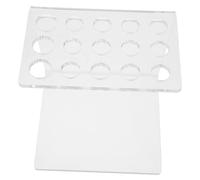 Veemoon Estetista in Acrilico Trasparente per Parrucchieri per e Pettini Organizer per Strumenti Taglio e Toelettatura Custodia per Salone