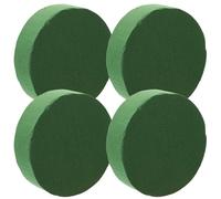 Veemoon Fango Floreale Rotondo 4 Pezzi 15X4 CM Base per Composizioni Fiori in Casa e Negozio Accessori per Fioristi