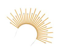 Veemoon Fascia per Capelli Corona di Aureola Fascia per Capelli Corona di Maria per Feste da Dea Copricapo Realizzato Materiali